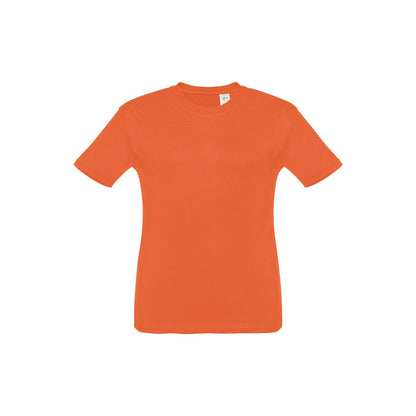 THC QUITO promotional kids' garment in terracotta with custom logo branding