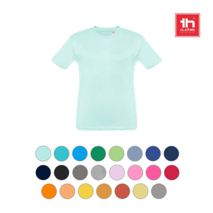 THC QUITO promotional kids' garment in pink with custom logo branding