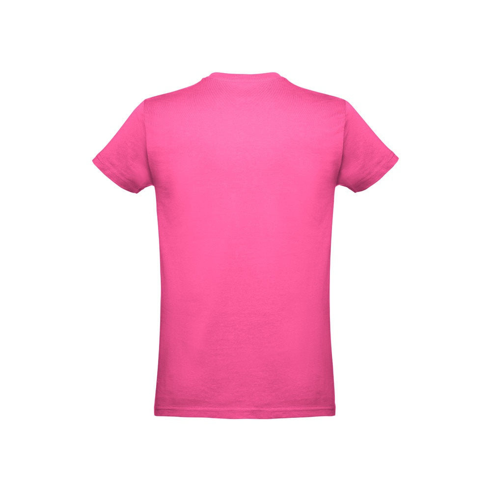 THC ANKARA KIDS promotional kids' garment in pink (detail view) with custom logo branding