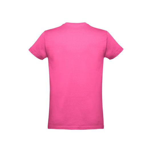 THC ANKARA KIDS promotional kids' garment in pink (detail view) with custom logo branding