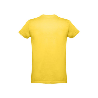 THC ANKARA KIDS promotional kids' garment in yellow (detail view) with custom logo branding