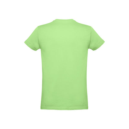 THC ANKARA KIDS promotional kids' garment in light green (detail view) with custom logo branding