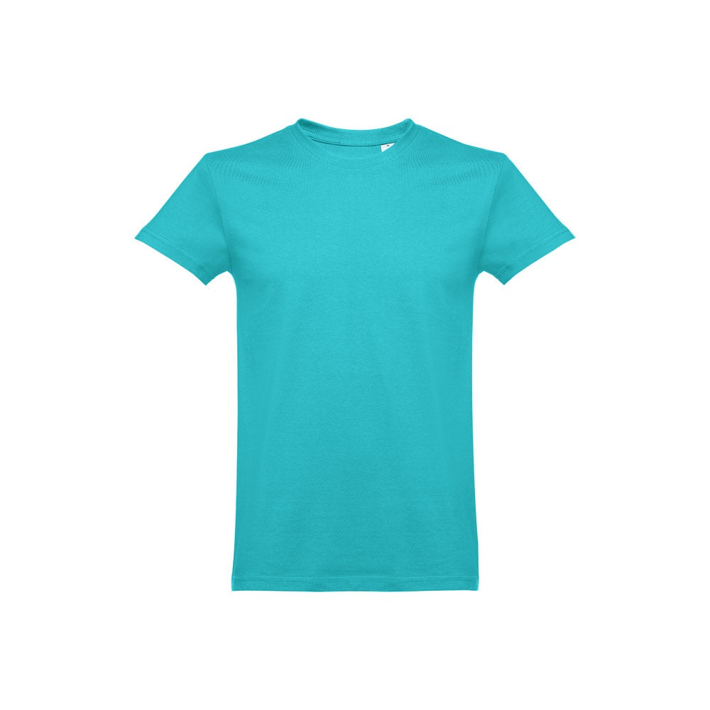 THC ANKARA KIDS promotional kids' garment in turquoise blue with custom logo branding