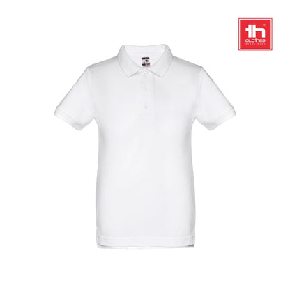 THC ADAM KIDS WH promotional kids' garment (complete set view) with custom logo branding