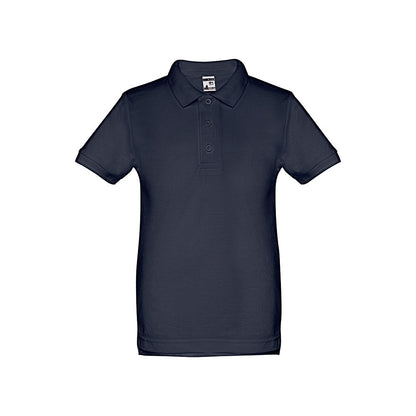 THC ADAM KIDS promotional kids' garment in blue with custom logo branding