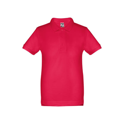 THC ADAM KIDS promotional kids' garment in red with custom logo branding