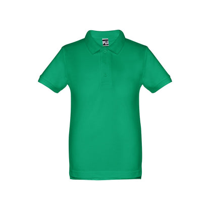 THC ADAM KIDS promotional kids' garment in green with custom logo branding