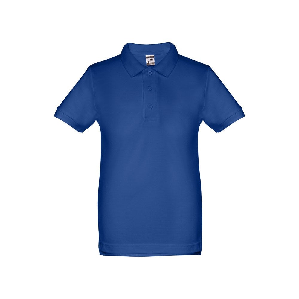 THC ADAM KIDS promotional kids' garment in royal blue with custom logo branding