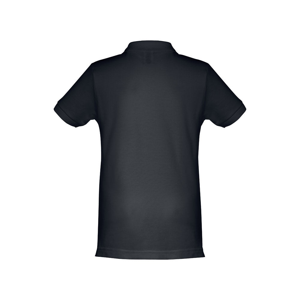 THC ADAM KIDS promotional kids' garment in eclipse blue (detail view) with custom logo branding