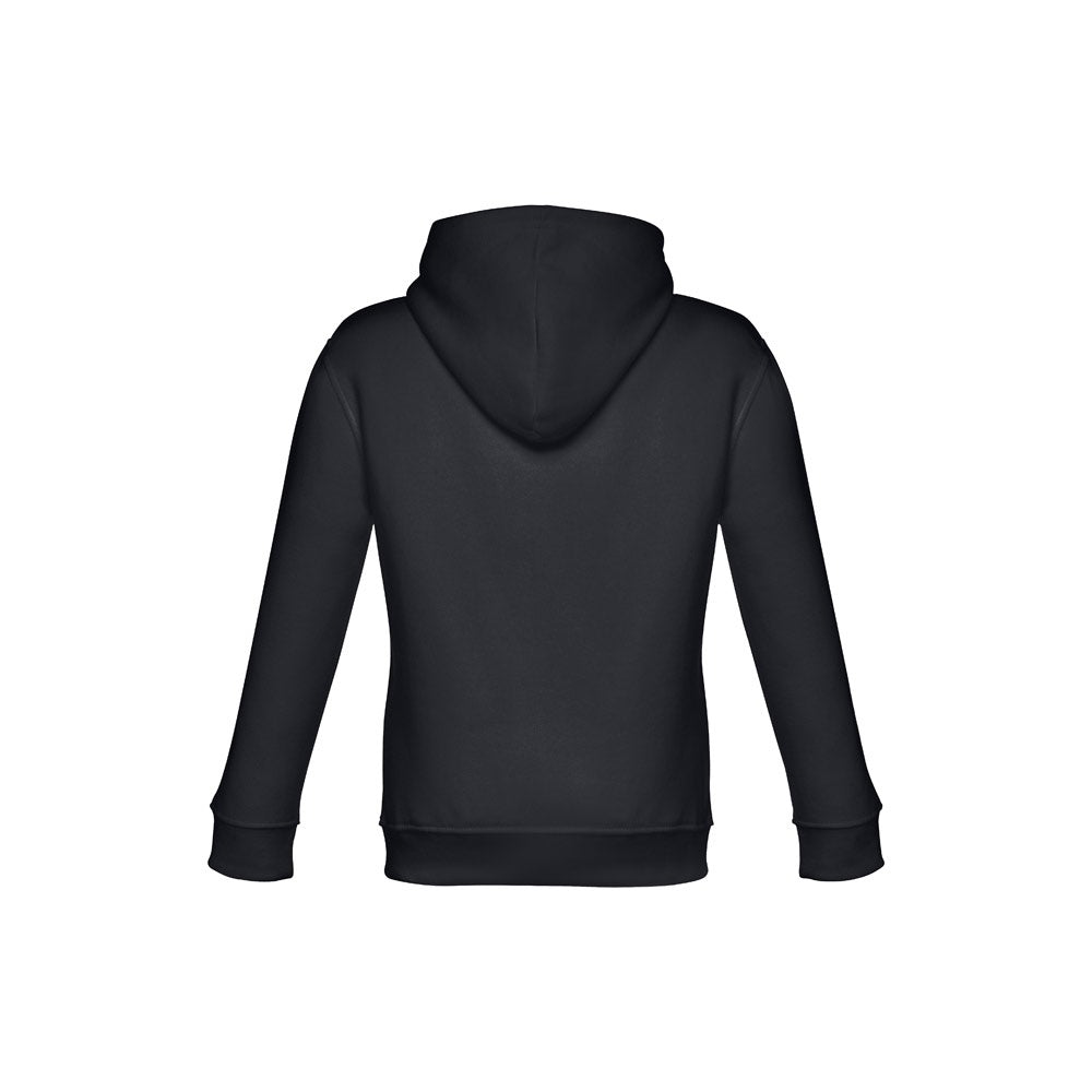 THC PHOENIX KIDS promotional kids' garment in black (detail view) with custom logo branding