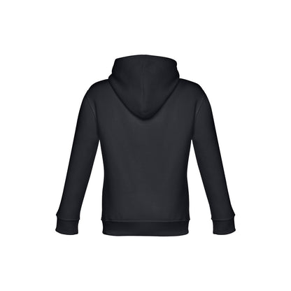 THC PHOENIX KIDS promotional kids' garment in black (detail view) with custom logo branding