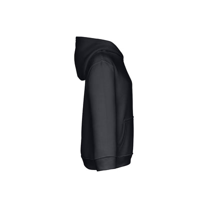 THC PHOENIX KIDS promotional kids' garment in black (detail view) with custom logo branding