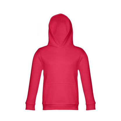 THC PHOENIX KIDS promotional kids' garment in red (detail view) with custom logo branding