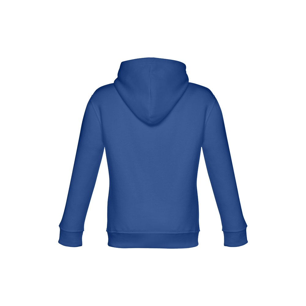 THC PHOENIX KIDS promotional kids' garment in royal blue (detail view) with custom logo branding