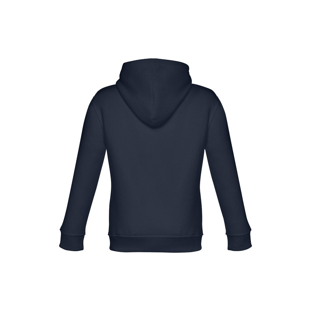 THC PHOENIX KIDS promotional kids' garment in navy blue (detail view) with custom logo branding