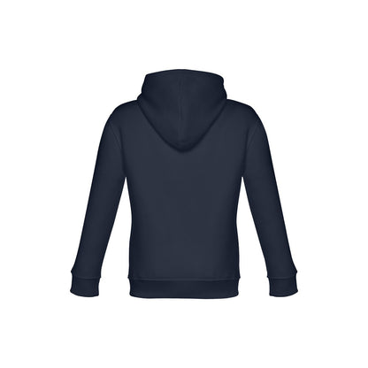 THC PHOENIX KIDS promotional kids' garment in navy blue (detail view) with custom logo branding