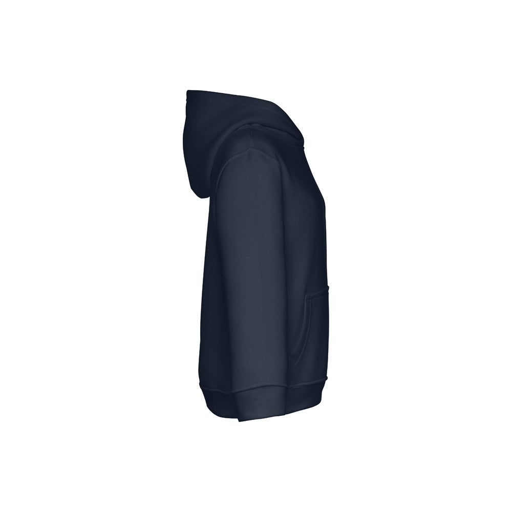THC PHOENIX KIDS promotional kids' garment in navy blue (detail view) with custom logo branding