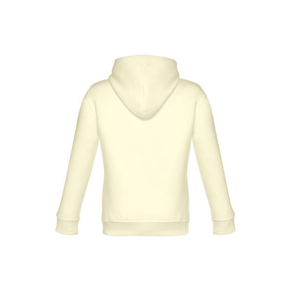 THC PHOENIX KIDS promotional kids' garment in pastel yellow (detail view) with custom logo branding