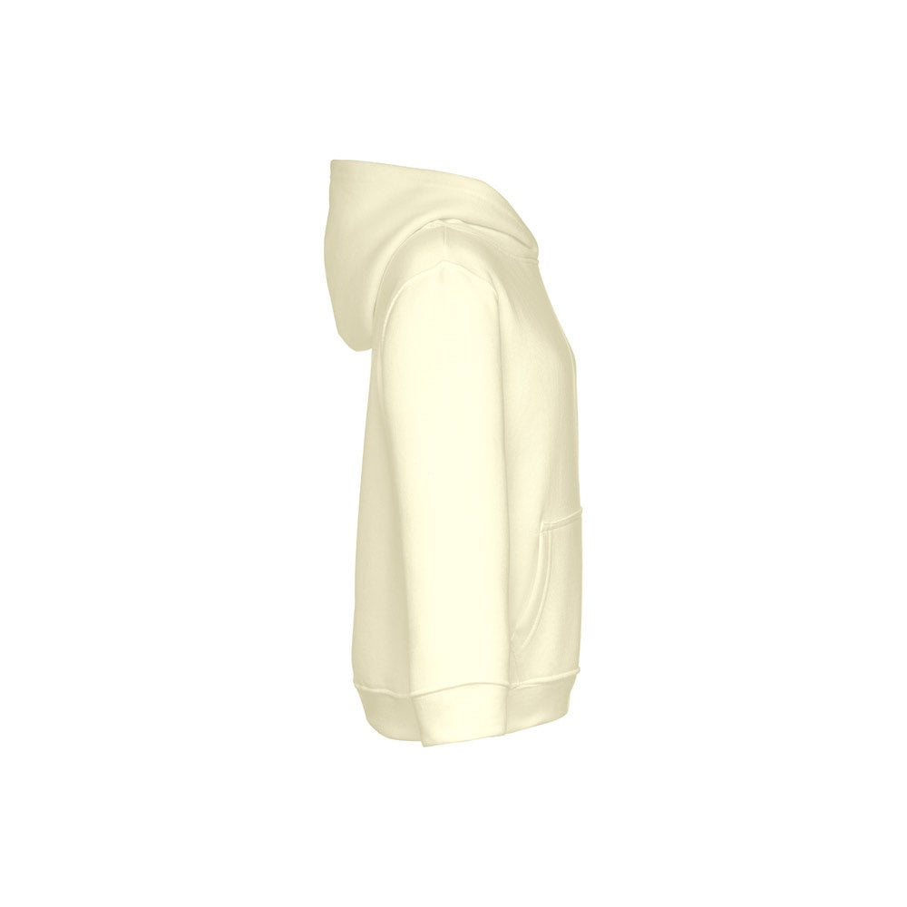 THC PHOENIX KIDS promotional kids' garment in pastel yellow (detail view) with custom logo branding