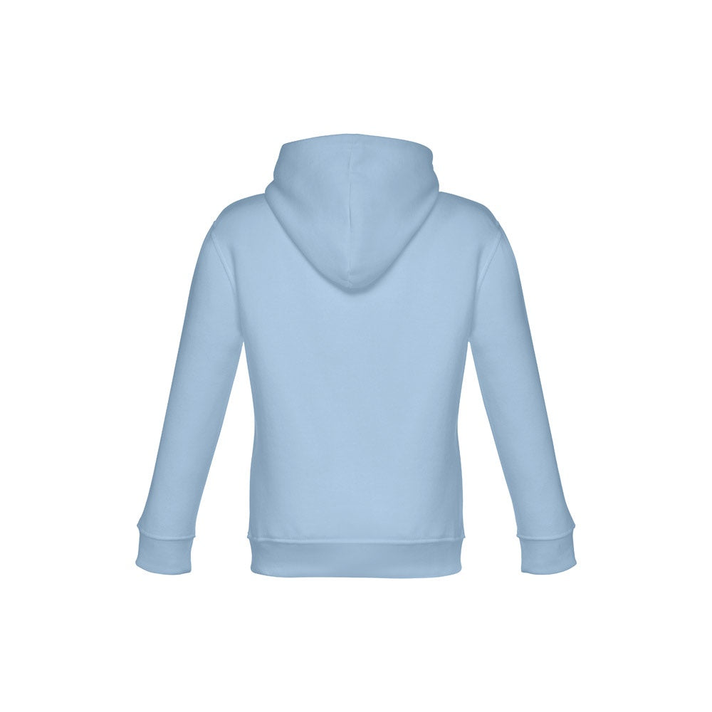 THC PHOENIX KIDS promotional kids' garment in pastel blue (detail view) with custom logo branding