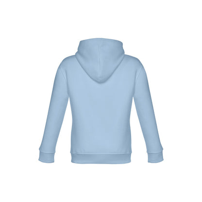 THC PHOENIX KIDS promotional kids' garment in pastel blue (detail view) with custom logo branding