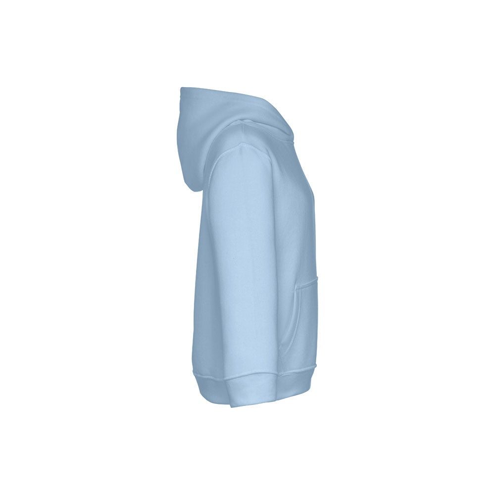 THC PHOENIX KIDS promotional kids' garment in pastel blue (detail view) with custom logo branding