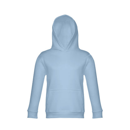 THC PHOENIX KIDS promotional kids' garment in pastel blue (detail view) with custom logo branding