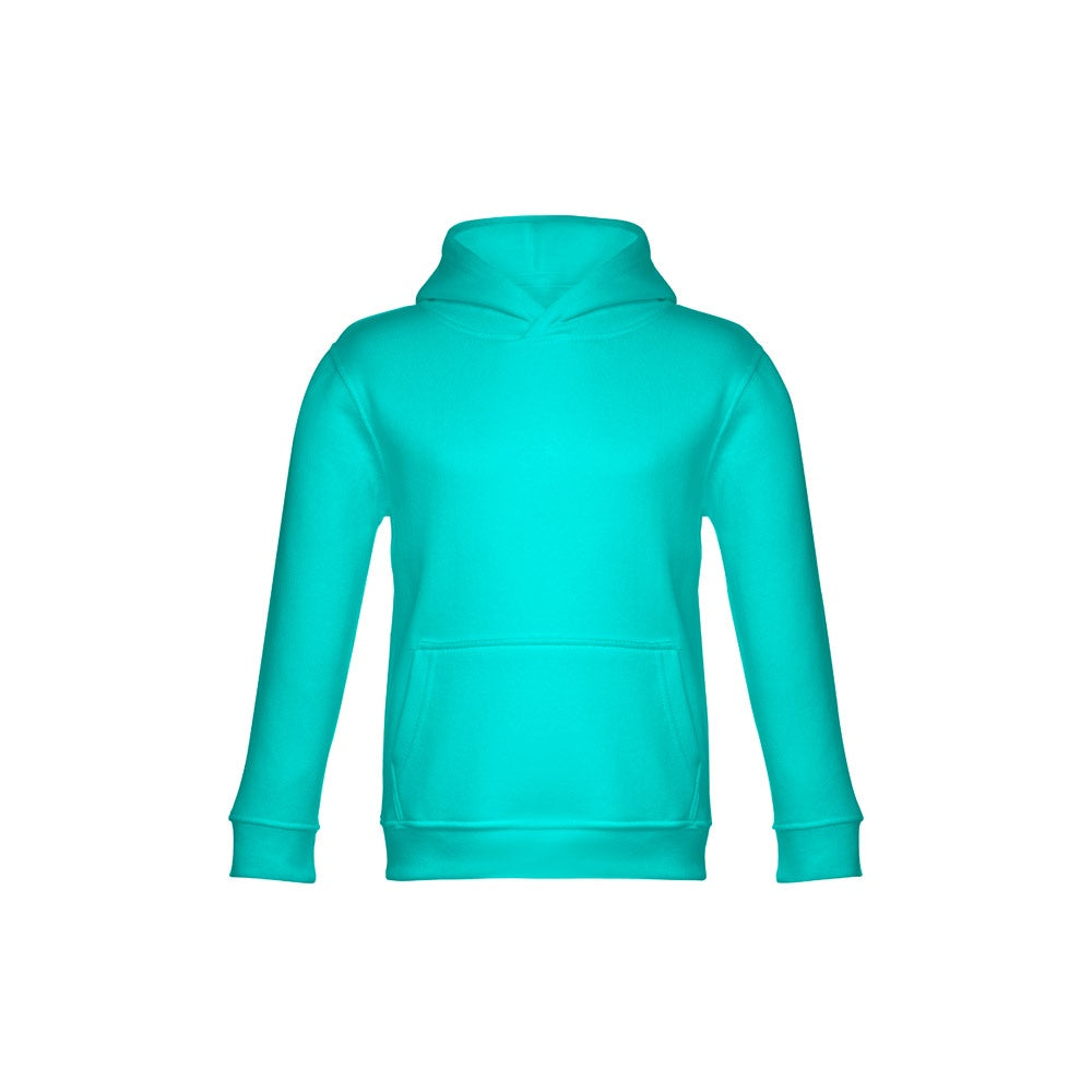 THC PHOENIX KIDS promotional kids' garment in turquoise green with custom logo branding