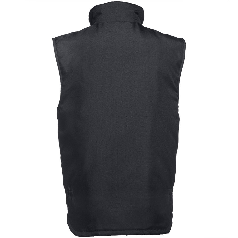 THC STOCKHOLM promotional jacket in black (detail view) with custom logo branding