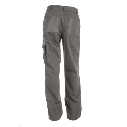 THC WARSAW promotional workwear garment in grey (detail view) with custom logo branding