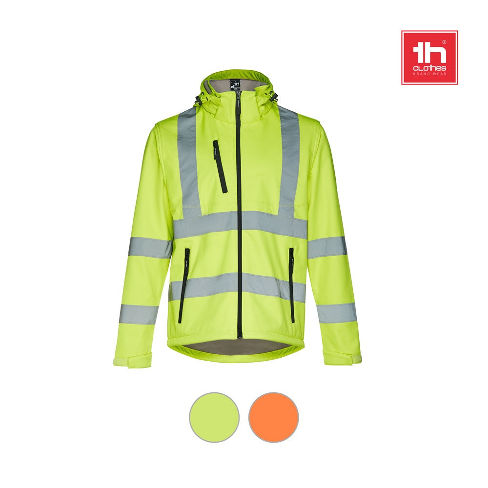 THC ZAGREB WORK promotional jacket with custom logo branding