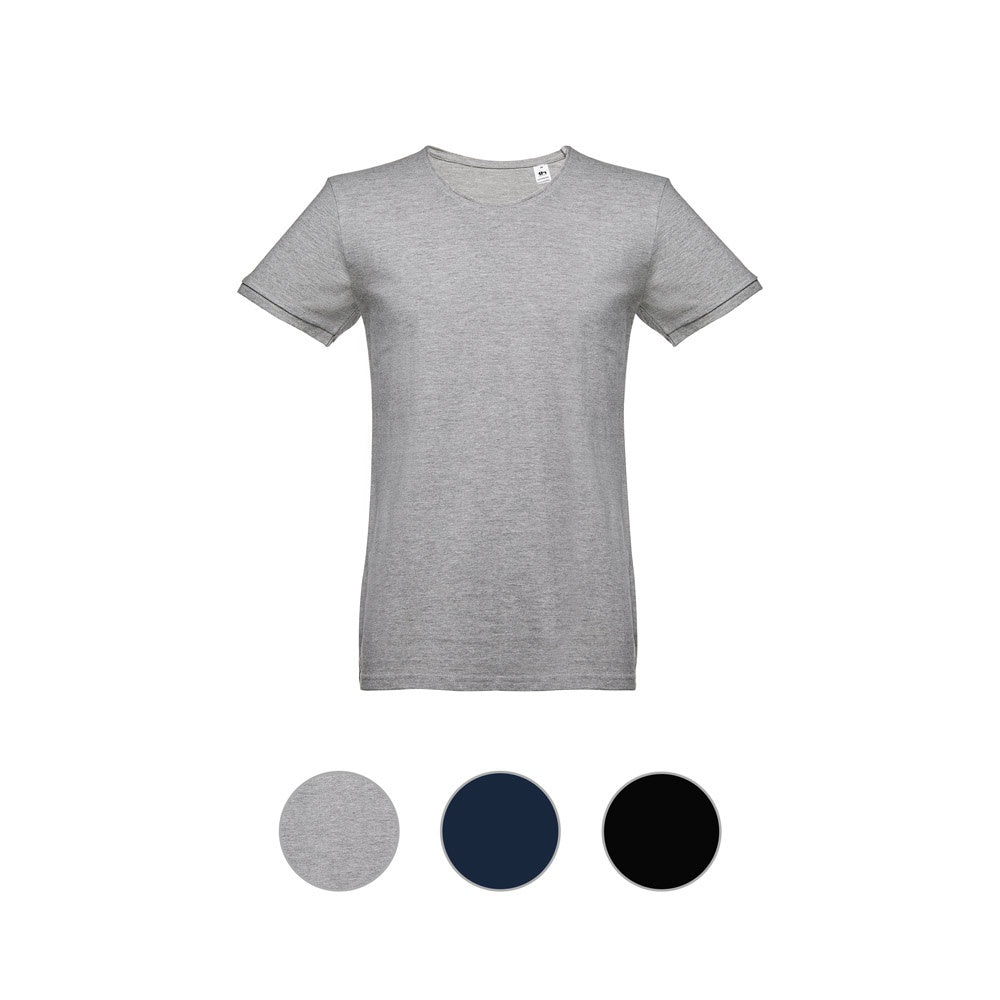 THC SAN MARINO promotional t-shirt with custom logo branding