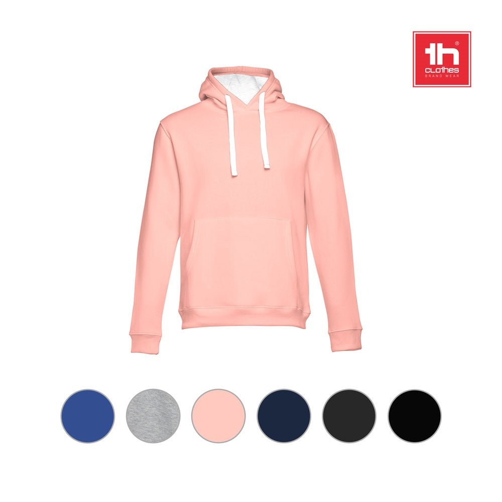 THC MOSCOW promotional sweatshirt with custom logo branding