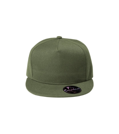 MALFINI RAP 5P Unisex cap in khaki - promotional clothing printed with your company logo