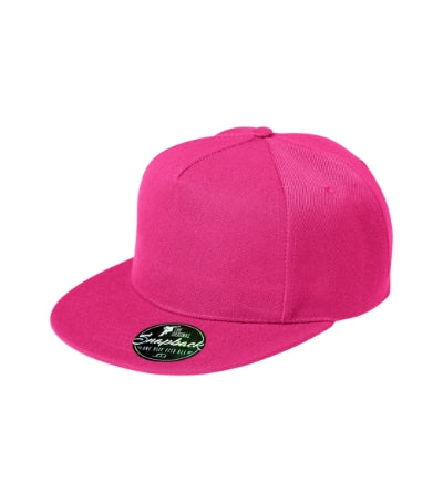 MALFINI RAP 5P Unisex cap in magenta - promotional clothing printed with your company logo
