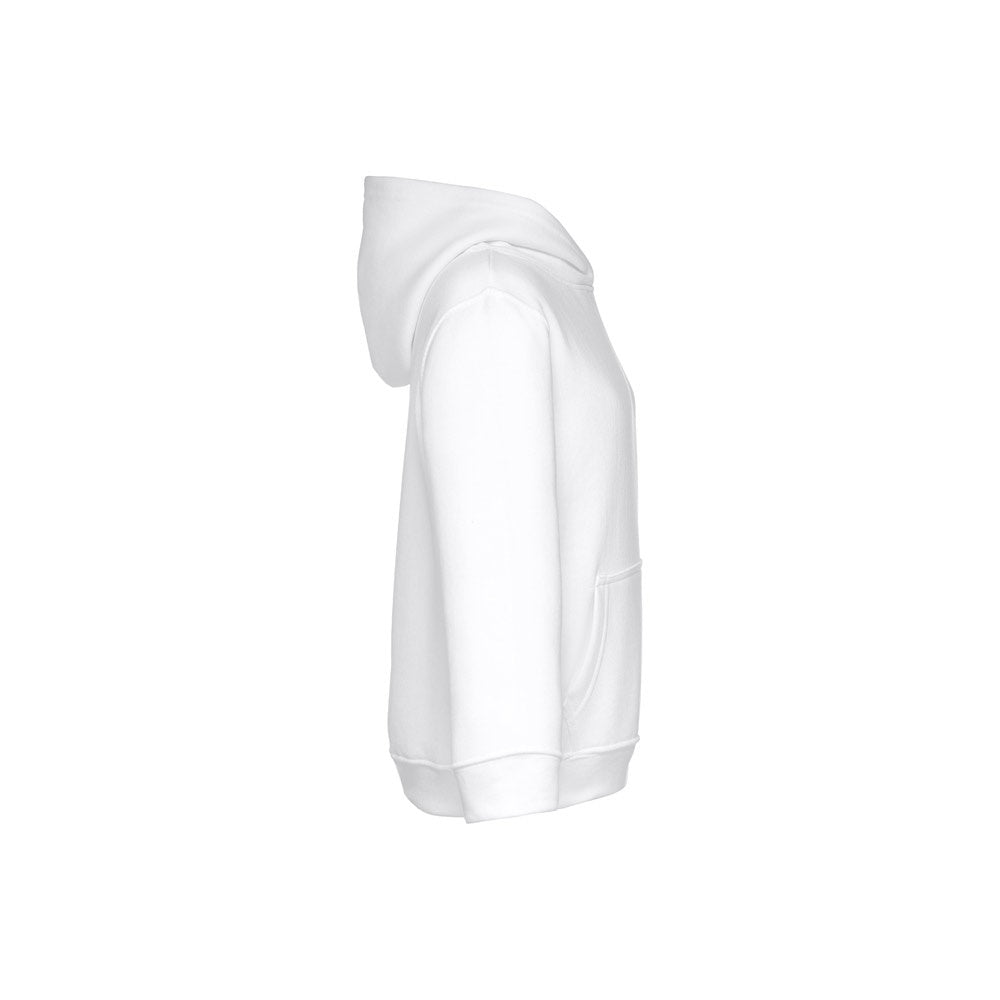 THC PHOENIX KIDS WH promotional kids' garment in white (detail view) with custom logo branding