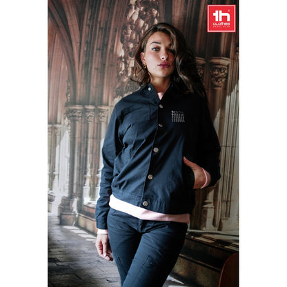 THC BRATISLAVA promotional jacket (complete set view) with custom logo branding