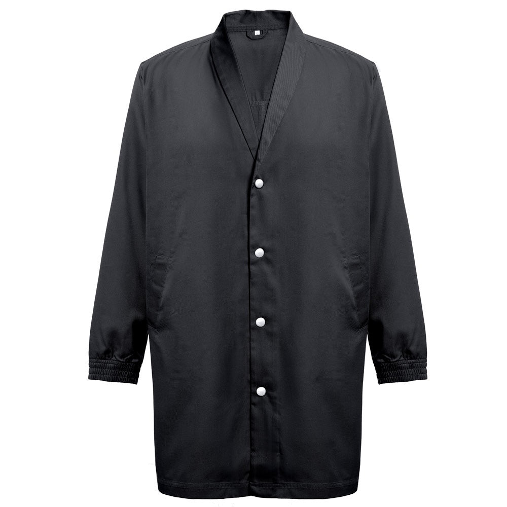 THC MINSK promotional workwear garment in black with custom logo branding