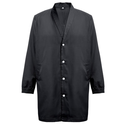 THC MINSK promotional workwear garment in black with custom logo branding