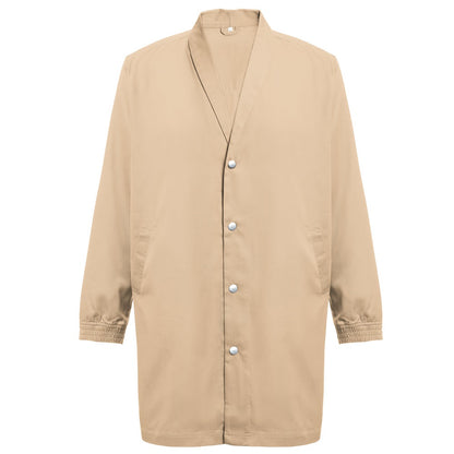 THC MINSK promotional workwear garment in light brown with custom logo branding