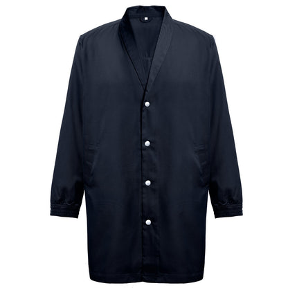 THC MINSK promotional workwear garment in navy blue with custom logo branding