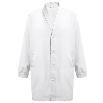 THC MINSK WH promotional workwear garment in white with custom logo branding