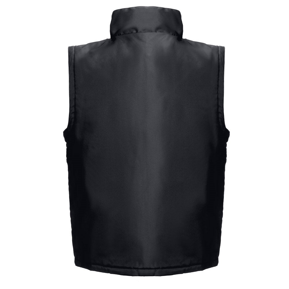 THC ASTANA promotional jacket in black (detail view) with custom logo branding