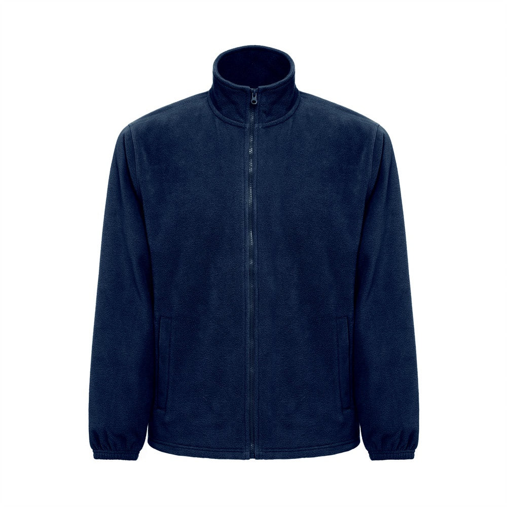THC GAMA promotional jacket in blue with custom logo branding
