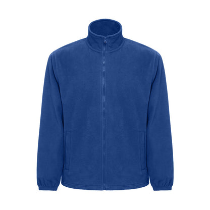 THC GAMA promotional jacket in royal blue with custom logo branding
