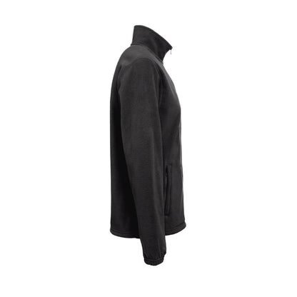 THC GAMA WOMEN promotional jacket in black (detail view) with custom logo branding