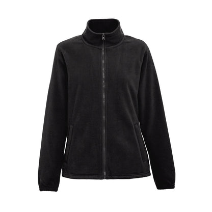 THC GAMA WOMEN promotional jacket in black with custom logo branding