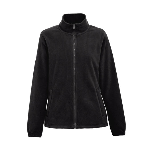 THC GAMA WOMEN promotional jacket in black with custom logo branding