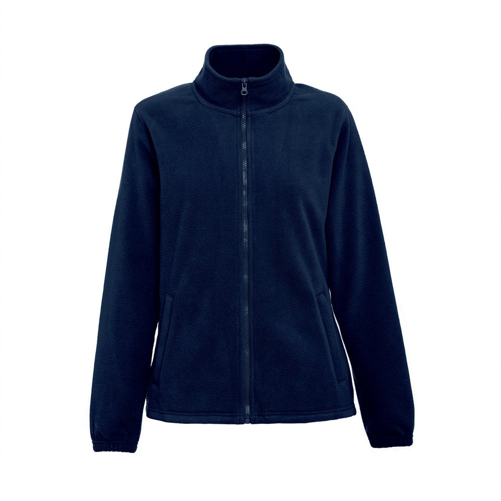 THC GAMA WOMEN promotional jacket in blue with custom logo branding