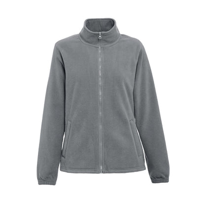 THC GAMA WOMEN promotional jacket in grey with custom logo branding